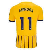 Maglia Calcio Brighton Simon Adingra #11 Seconda Divisa 2024-25 Manica Corta